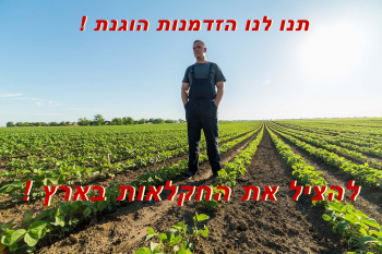 אי אפשר לפתוח את השוק ליבוא לפני שמיישמים את המלצות משרד החקלאות שיאפשרו פייר פייט לחקלאים